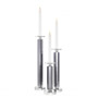 Иконка Eichholtz 112082 Candle Holder Chapman nickel finish smoke set of 3