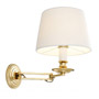 Иконка Eichholtz 112135 Wall Lamp Eclips gold finish incl shade