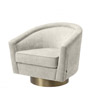 Иконка Eichholtz 112179 Swivel Chair Catene clarck sand