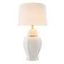 Иконка Eichholtz 112290 Table Lamp Tessere white ceramic incl shade