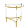 Иконка Eichholtz 112314 Side Table Trento gold finish 