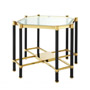 Иконка Eichholtz 112335 Side Table Florence gold & black finish