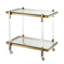 Иконка Eichholtz 112363 Trolley Royalton brushed brass finish 