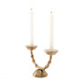 Иконка Eichholtz 112368 Candle Holder Gallions Double vintage brass finish