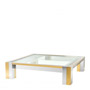 Иконка Eichholtz 112459 Coffee Table Titan polished ss gold finish 